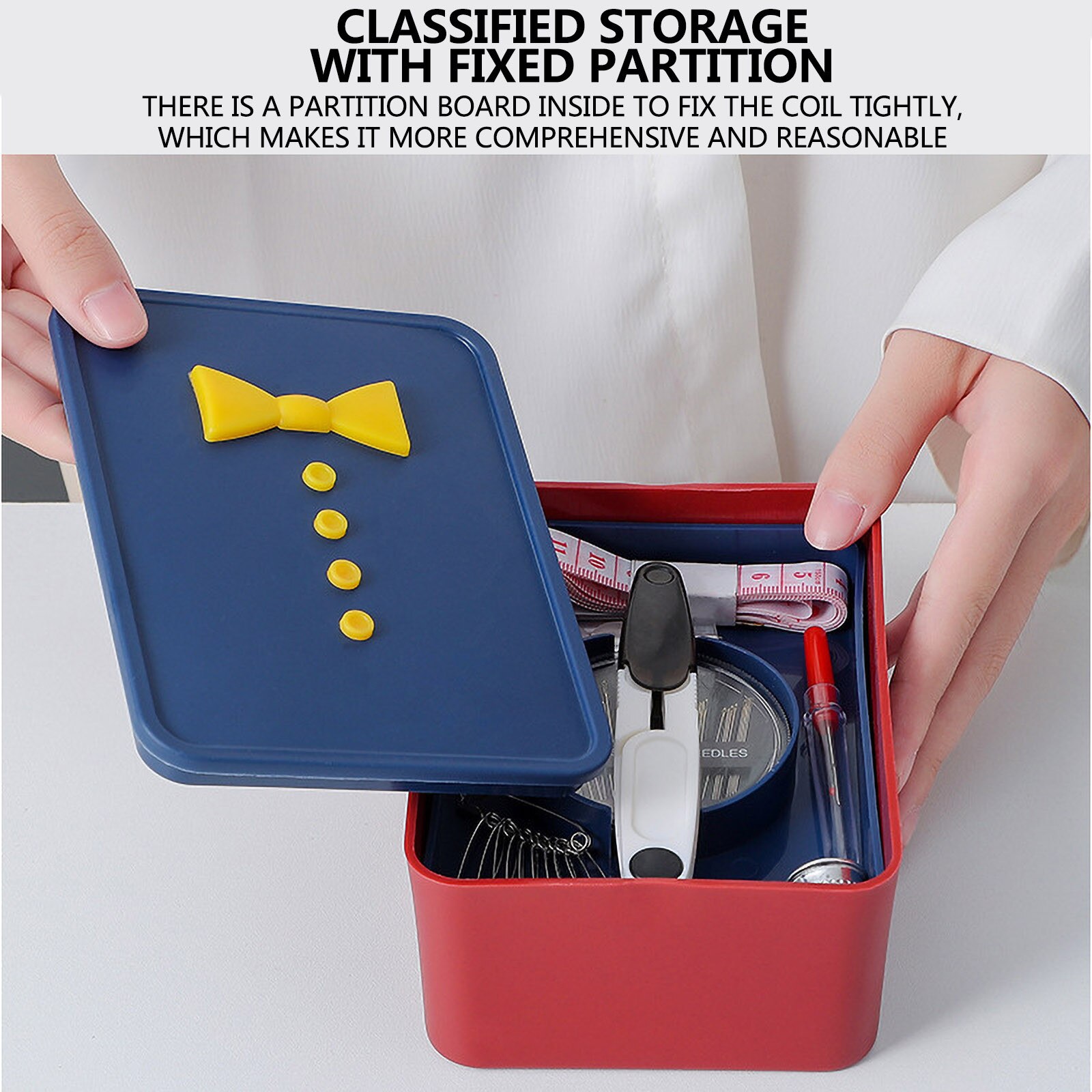 High-End Multifunctionele Naaidoos Huishoudelijke Draagbare Mini Hotel Reizen Naaien Box Set Voor Thuis Handige Benodigdheden #40