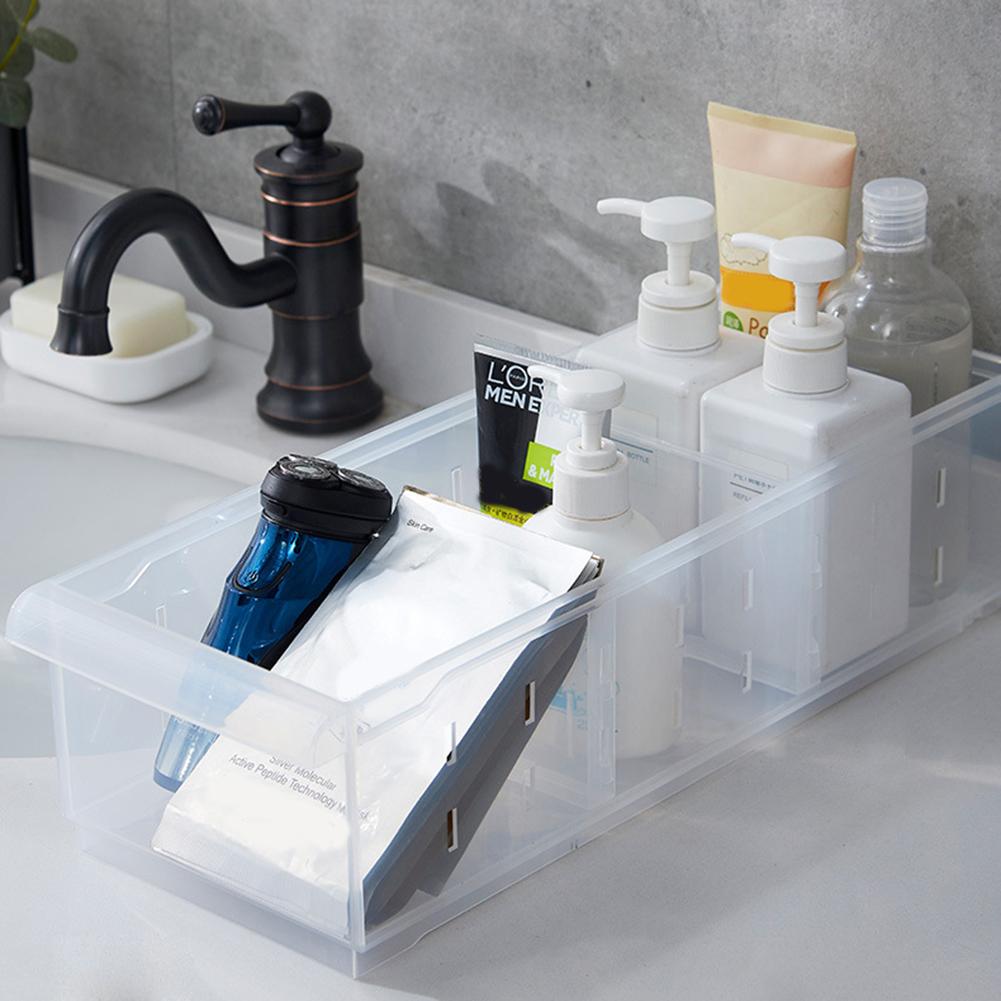 Refrigerator Storage Box Plastic Freezer Food Storage Bins Organizer Pantry Cabinet Transparent Plastic Fresh-keeping Box