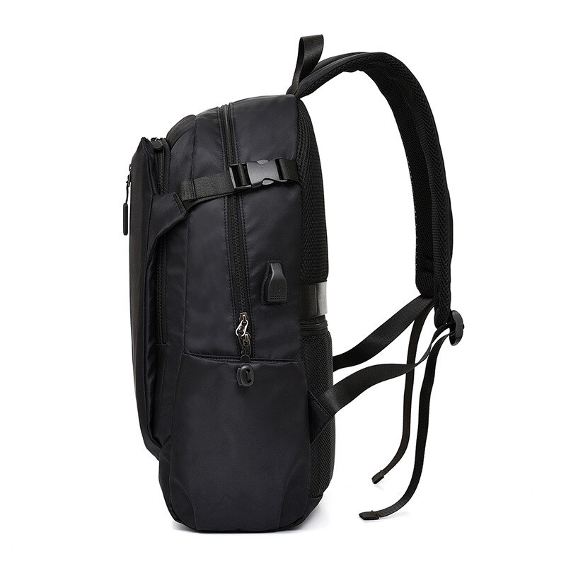 Casual Rugzak Schooltas Mannen Laptop Rugzak Mannen Reizen Zakelijke Rugzak Waterdicht Grote Capaciteit Usb Opladen Rugzak