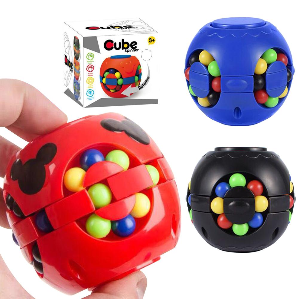 Rotating Magic Bean Fidget Toys for Anxiety Desk Stress Relief Autism Infinity Sensory Toys Anti-stress Toy For Kids Adult