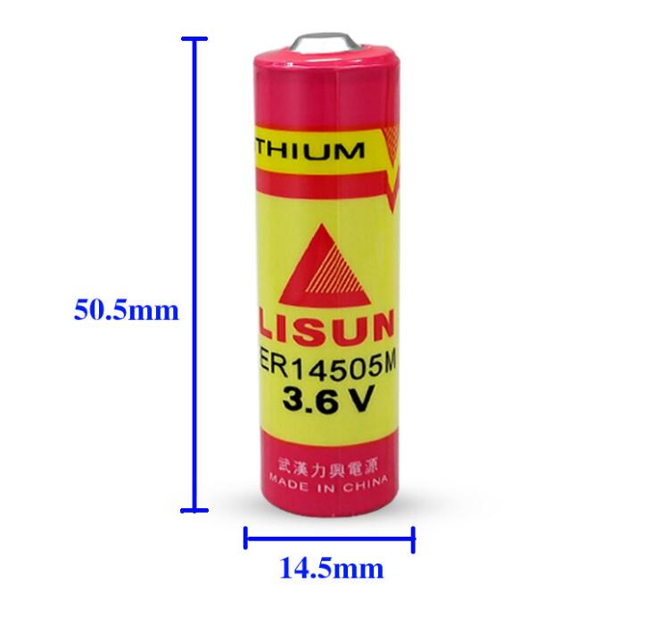 5PCS ER14505M 3.6v meter battery AA # 5 ER14505 14505