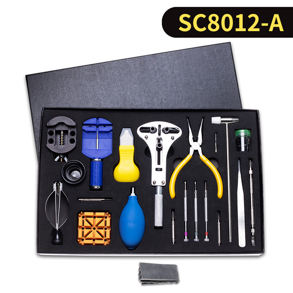 147pcs/set Watch Repair Tool Kit Watch Case Opener Link Remover Screwdriver Repair Tools Kit Watchmaker Tools: SC8012A