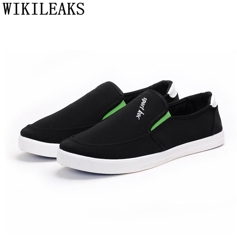Zapatos de lona hombre casual slip on shoes hombres zapatillas transpirables zapatos hombres verano zapatillas hombre chaussure homme erkek ayakkabi