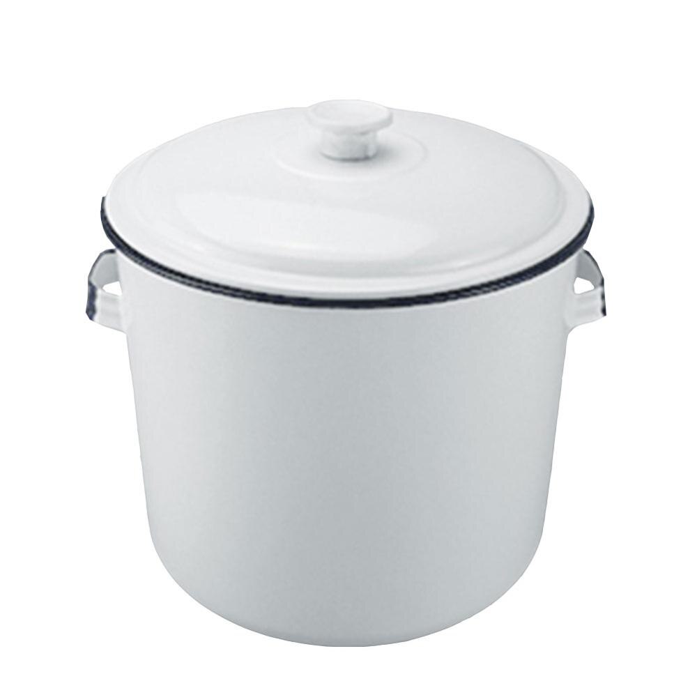 Plateau de rangement, fournitures de laboratoire, seau de rangement, équipement expérimental, outil, baril en plastique d'émail blanc