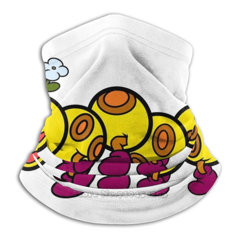 Cartoon wiggler duizendpoot sjaal nekwarmer hoofddeksel fietsmasker cartoon rups duizendpoot wiggler grafische gaming