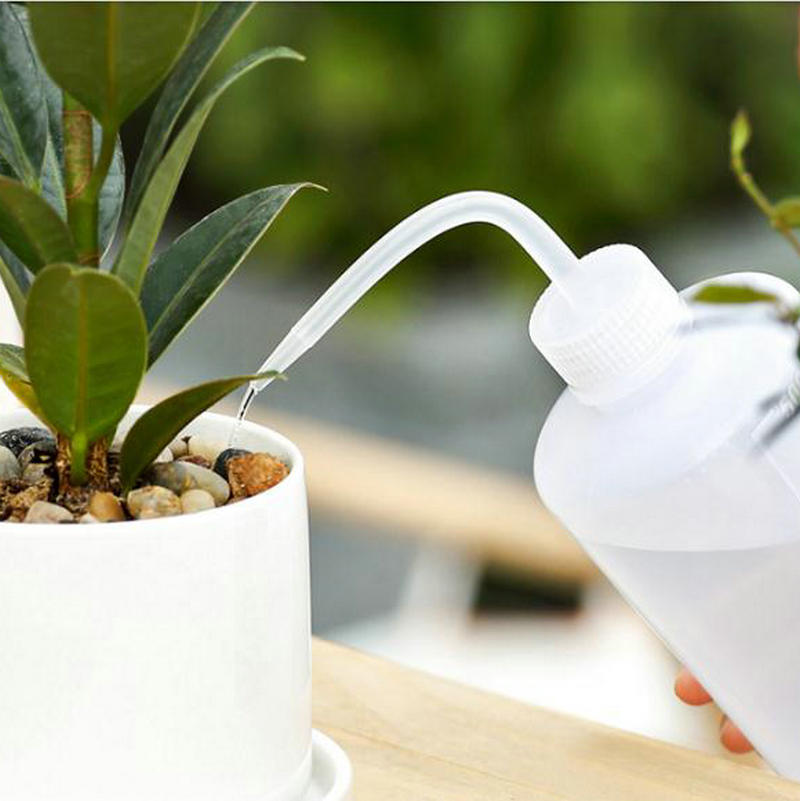 2pcs/Lot 250ml 500ml Plastic Curved Mouth Squeeze Washing Bottle Wash Bottle with Scale Lines Laboratory Supply Gardening