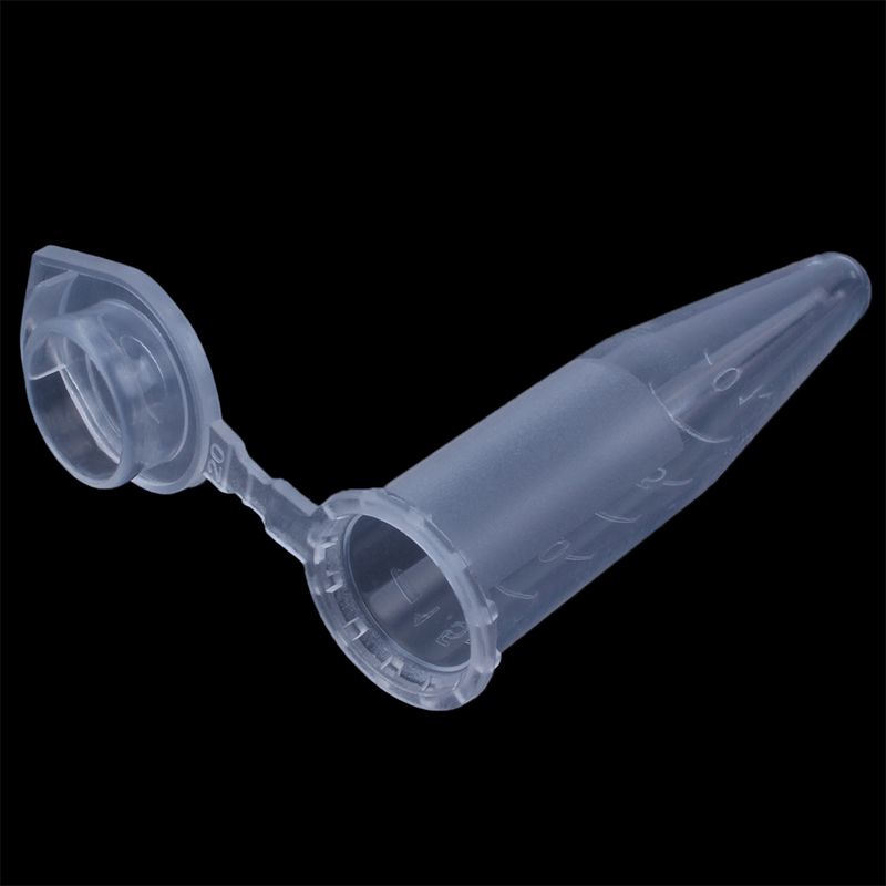 25 stk x plastikrør plastcentrifugerør af laboratoriegennemsigtigt centrifugerør med skala 1.5ml