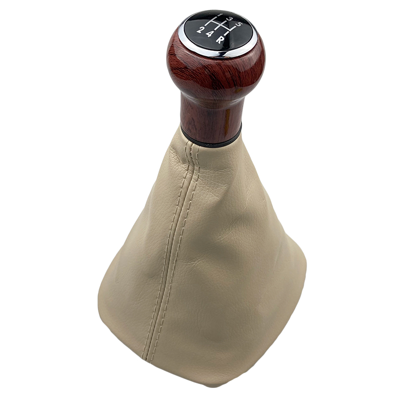5/6 Speed Handleiding Auto Styling Pookknop Hendel Gaiter Boot Cover Voor Volkswagen VW Passat B5 B5.5 1998-2004 Zwart Beige: Paars