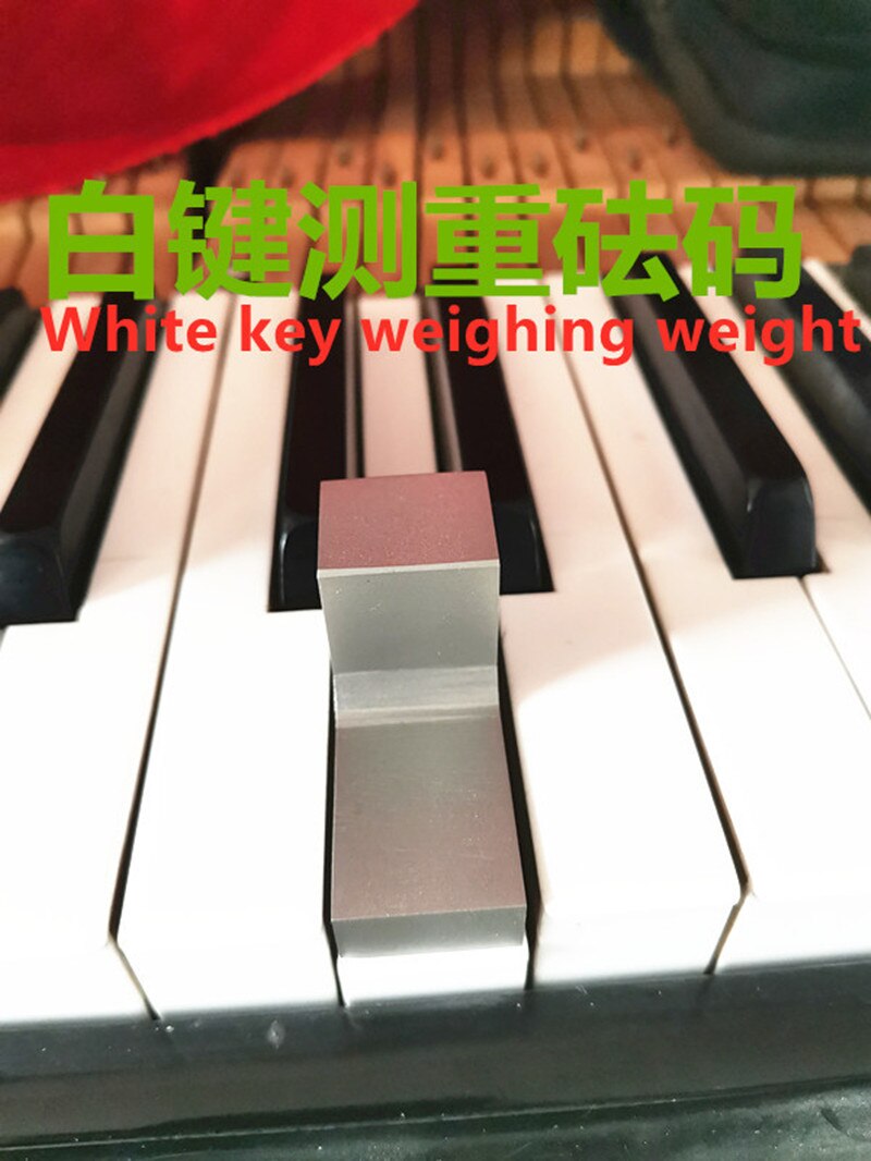 The keys of the keys of the piano tuning tool measuring heavy weight measured flat white keys deep levelling device