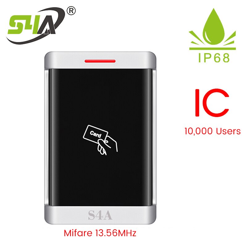 IP68 Waterproof Metal Rfid Access Control With 10000 Users + Key Fobs For RFID Door Access Control System EM or MF: MT60 IC