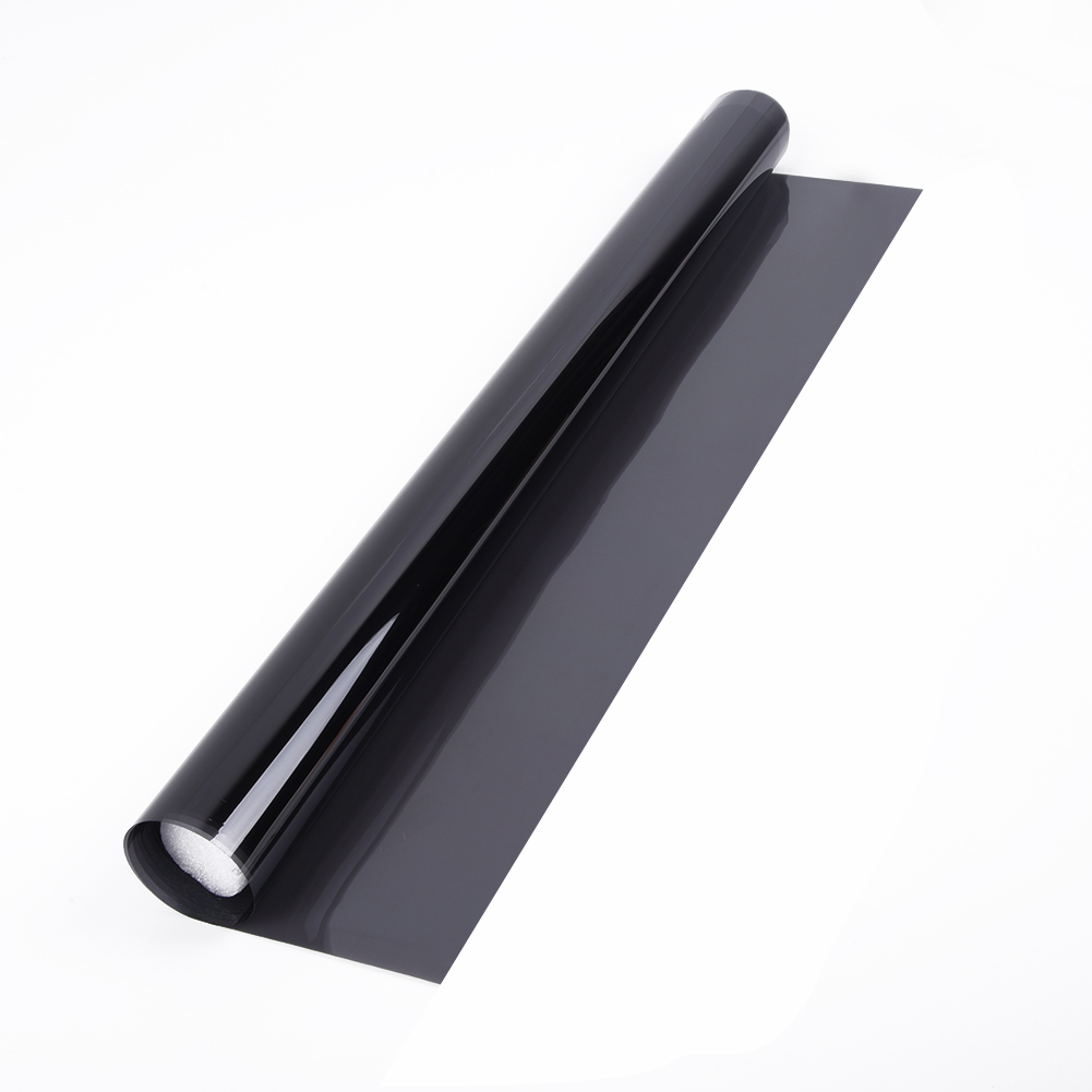 Pegatina de película de tinte negro para ventana de cristal de 50x100cm para coche, hogar y oficina, Anti reflejos, antiarañazos, 100x50cm, accesorio