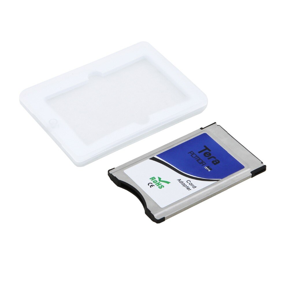 PCMCIA to SD Card Memory Card Adapter SDHC to PC Card Converter Reader for Mercedes Benz S, E, C, GLK, CLS Class