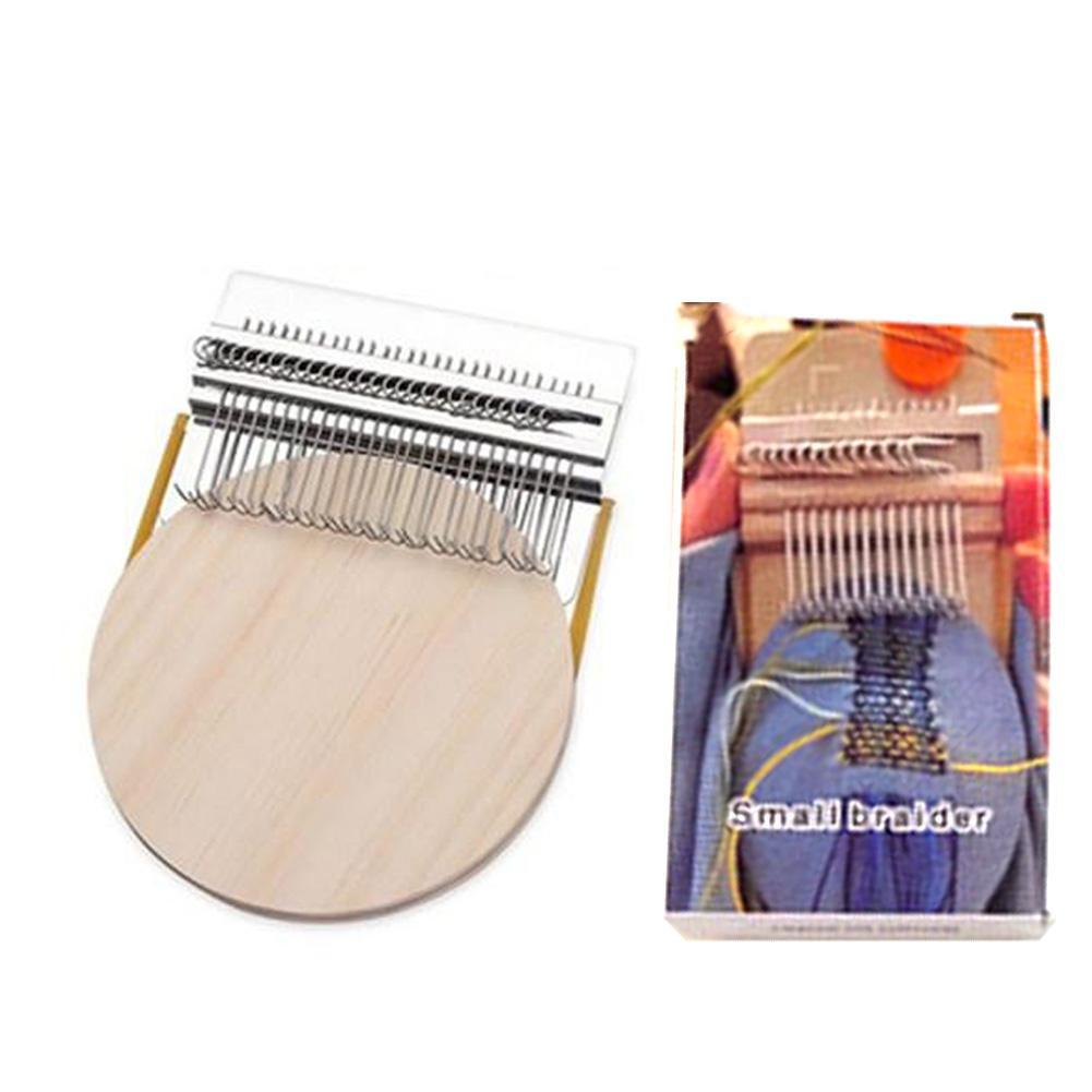 Weven Stopnaald Mini Loom Machine Houten Weefgetouw Breien Machine Thuis Plezier Reparatie Weefgetouw Handleiding Diy Weven Art Stopnaald Gereedschap