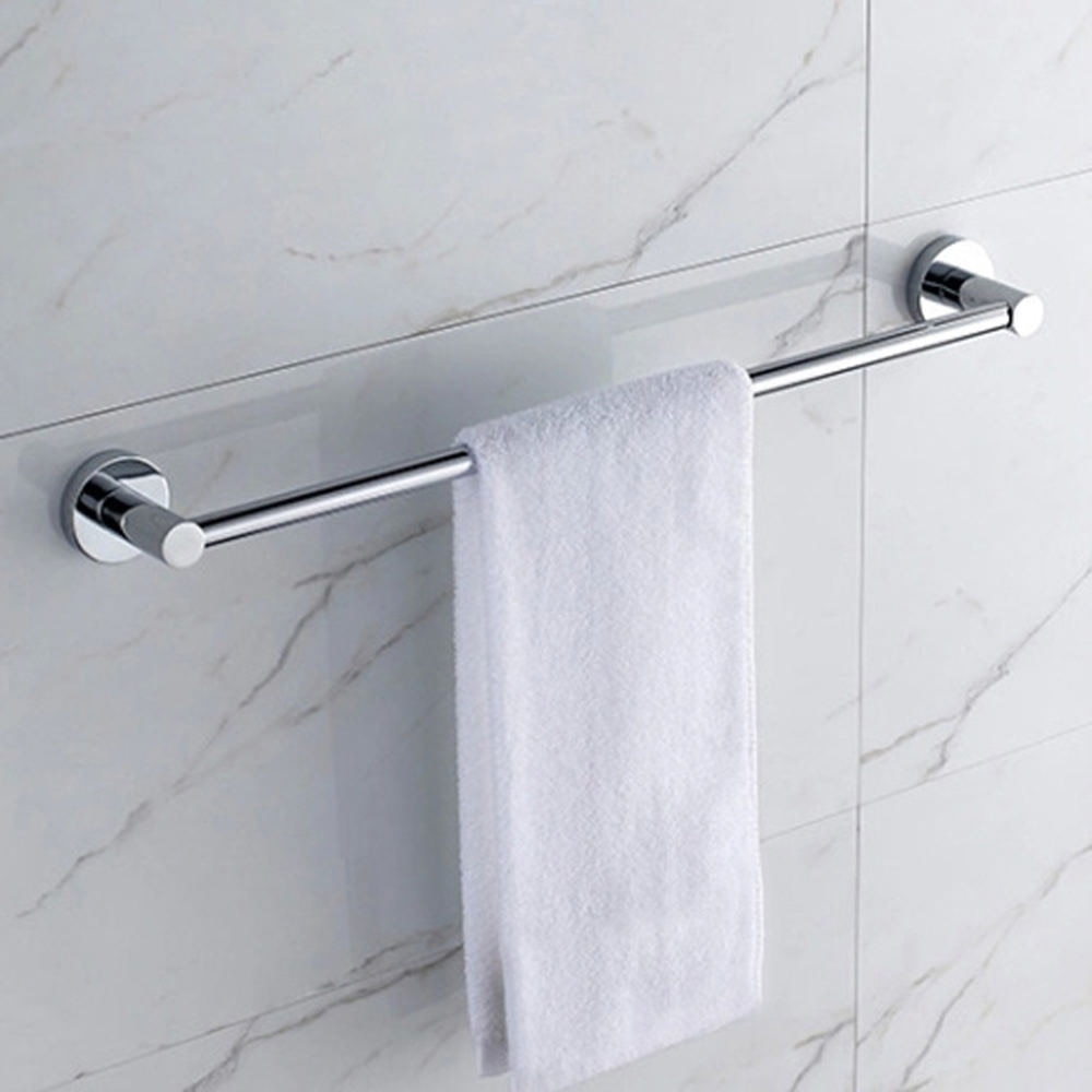 Roestvrij Staal Vacuüm Zuignap Handdoek Bar Rack Houder voor Badkamer Vacuüm Zuignap Handdoekenrek