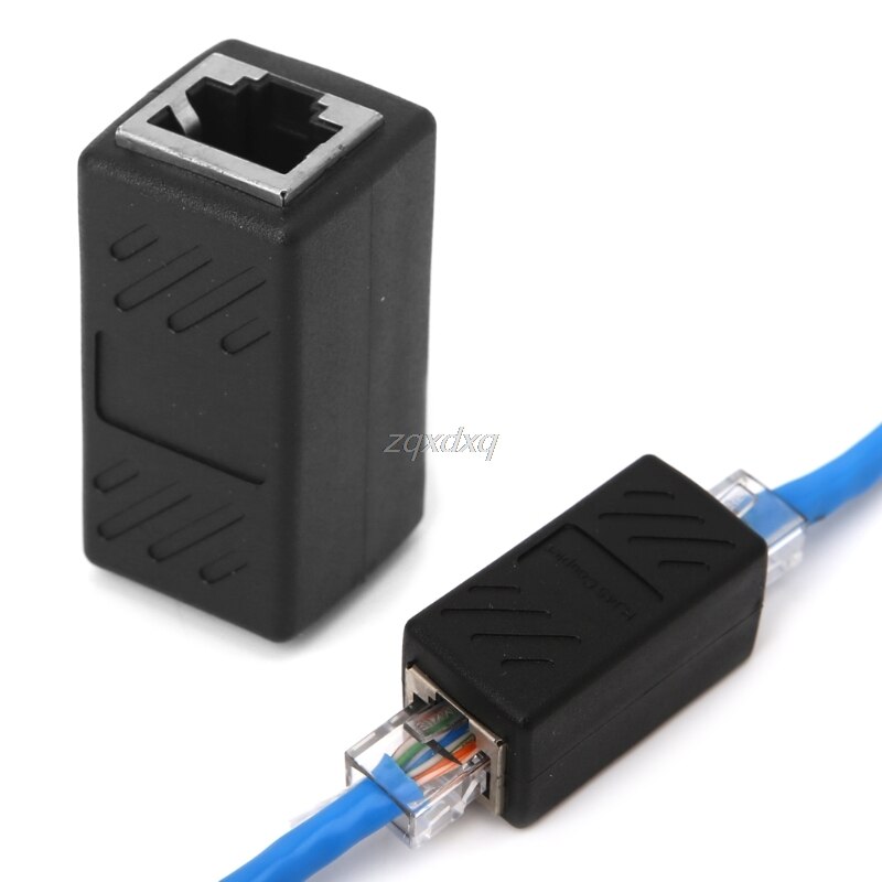 RJ45 Female To Female Network Ethernet LAN Connector Coupler Converter Adapter Whosale
