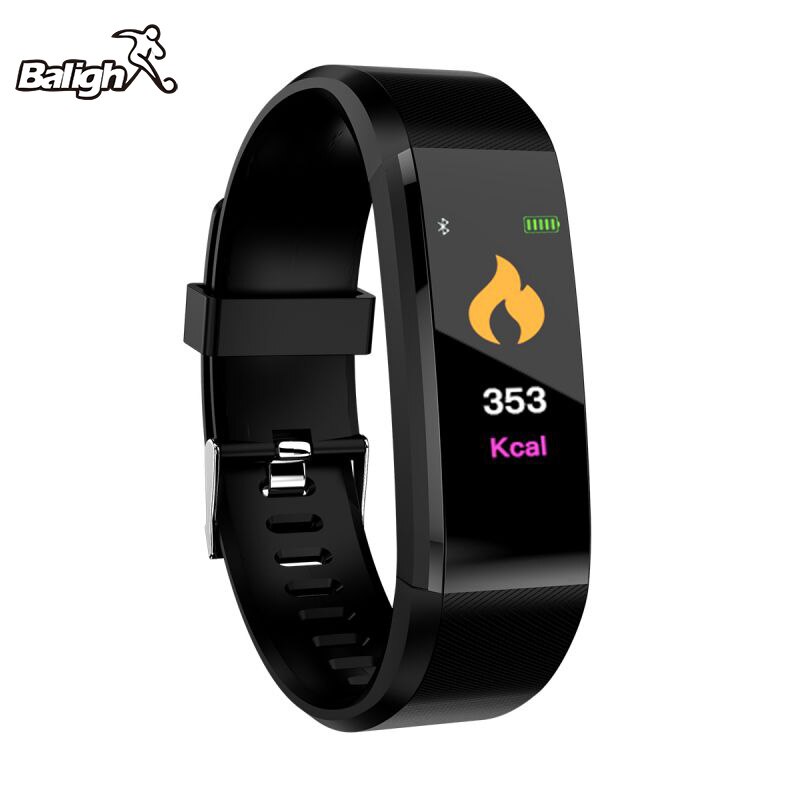 Smart Horloge Bluetooth Polsbandje Smart Armband ID115 Plus Sport Hartslagmeter Horloge Activiteit Fitness Tracker Slimme Band