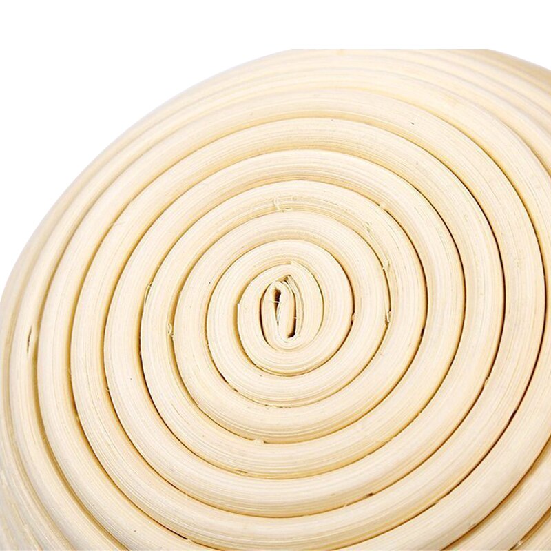 Håndlavet rattan brød banneton kurv sæt med liner brød proofing kurve rund/ovale surdej hæve kurv bageri cafe
