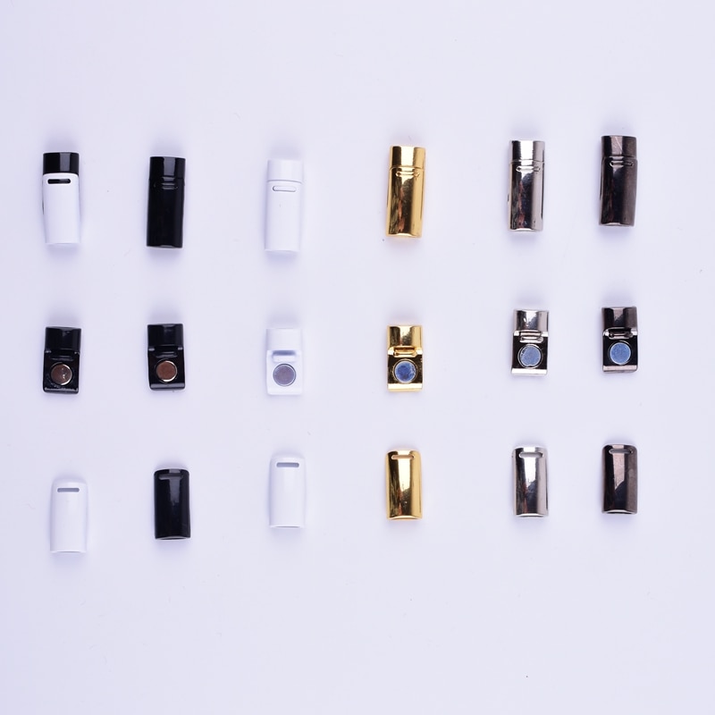 Lacci magnetici chiusura in metallo fibbia adatta a tutti i tipi di scarpe lacci pigri fibbia bambino adulto casuale unisex senza lacci