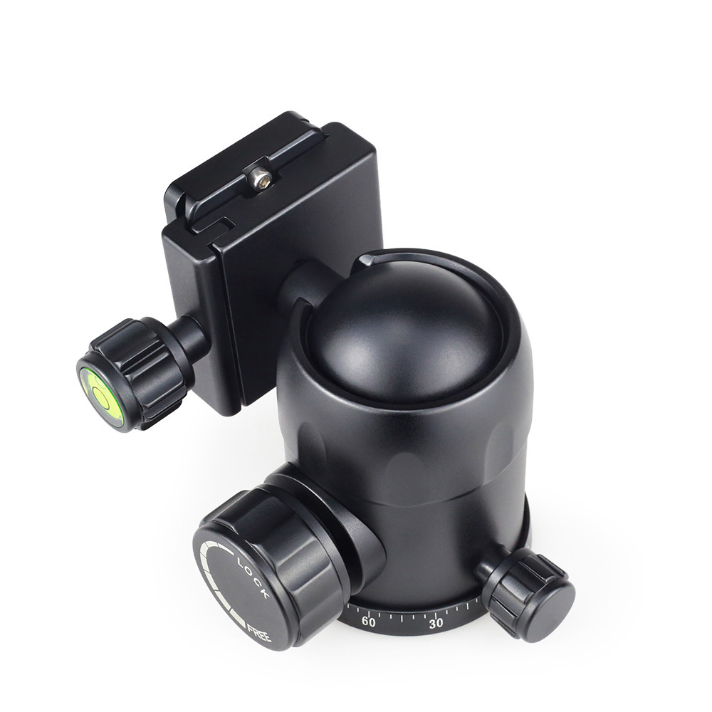 Innorel-tripé panorâmico de liga de alumínio b44/b36/b32 para câmera, carga máxima de 15/12/8kg, placa de liberação rápida, para lente telegráfica