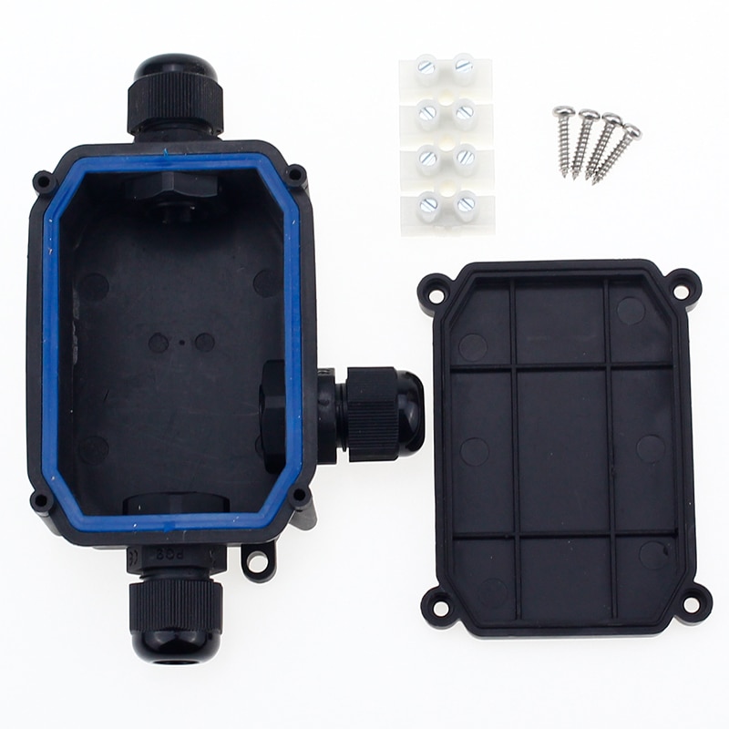ChaRLes Boîte De Jonction étanche IP66 – 2 Ou 3 Voies – 450V – Raccordement De Câbles Pour Extérieur, Jardin Et Lumières Subaquatiques
