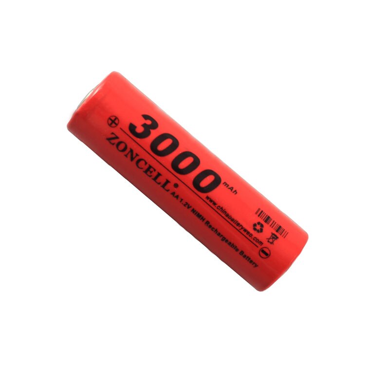 In 3000mAh 1.2V Ni MH rechargeable battery 5 AA type flat toy digital personal care battery Rechargeable Li-ion Cell