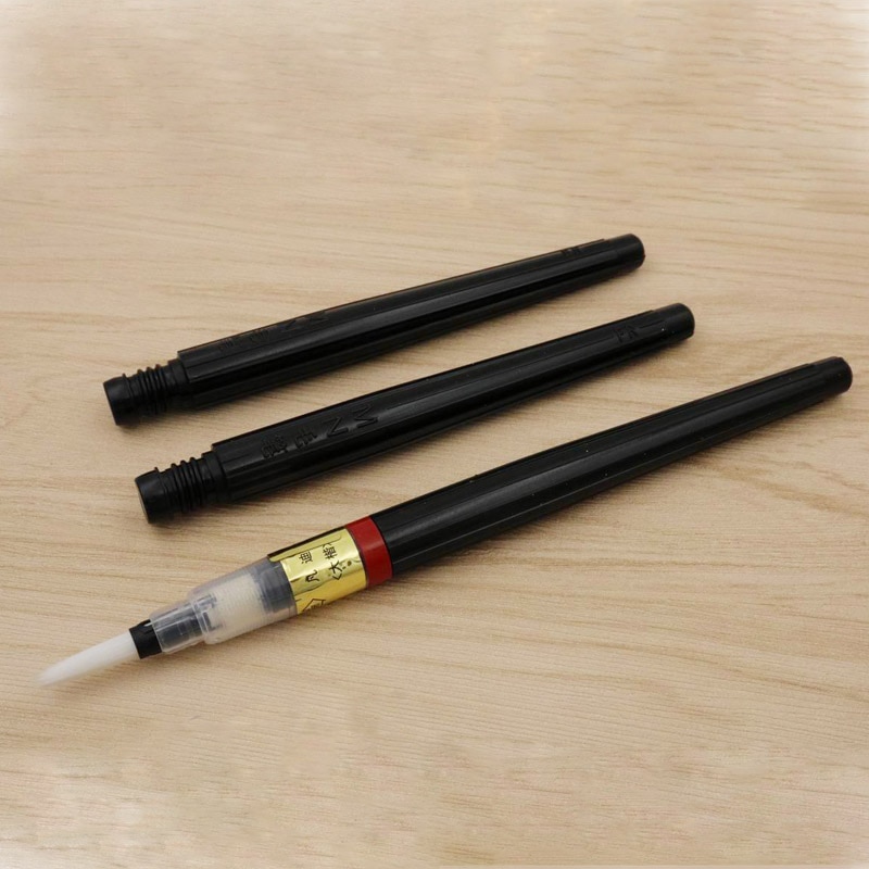 Fude pensel pen vandpatroner god kvalitet nylon spids tegning maleri papirvarer
