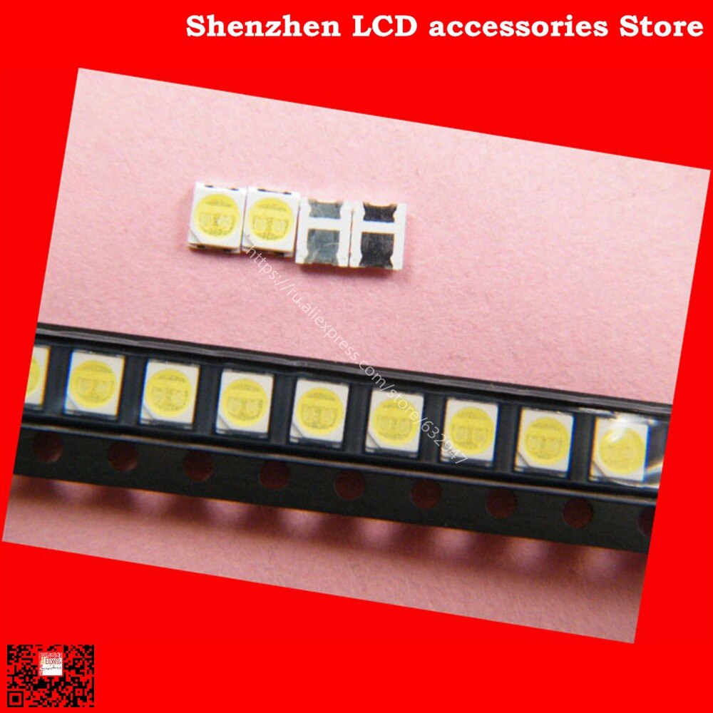 300 kpl/erä huoltoon konka changhong amoi lcd tv taustavalo led valot itälahdilla 2835 smd led helmiä 6v