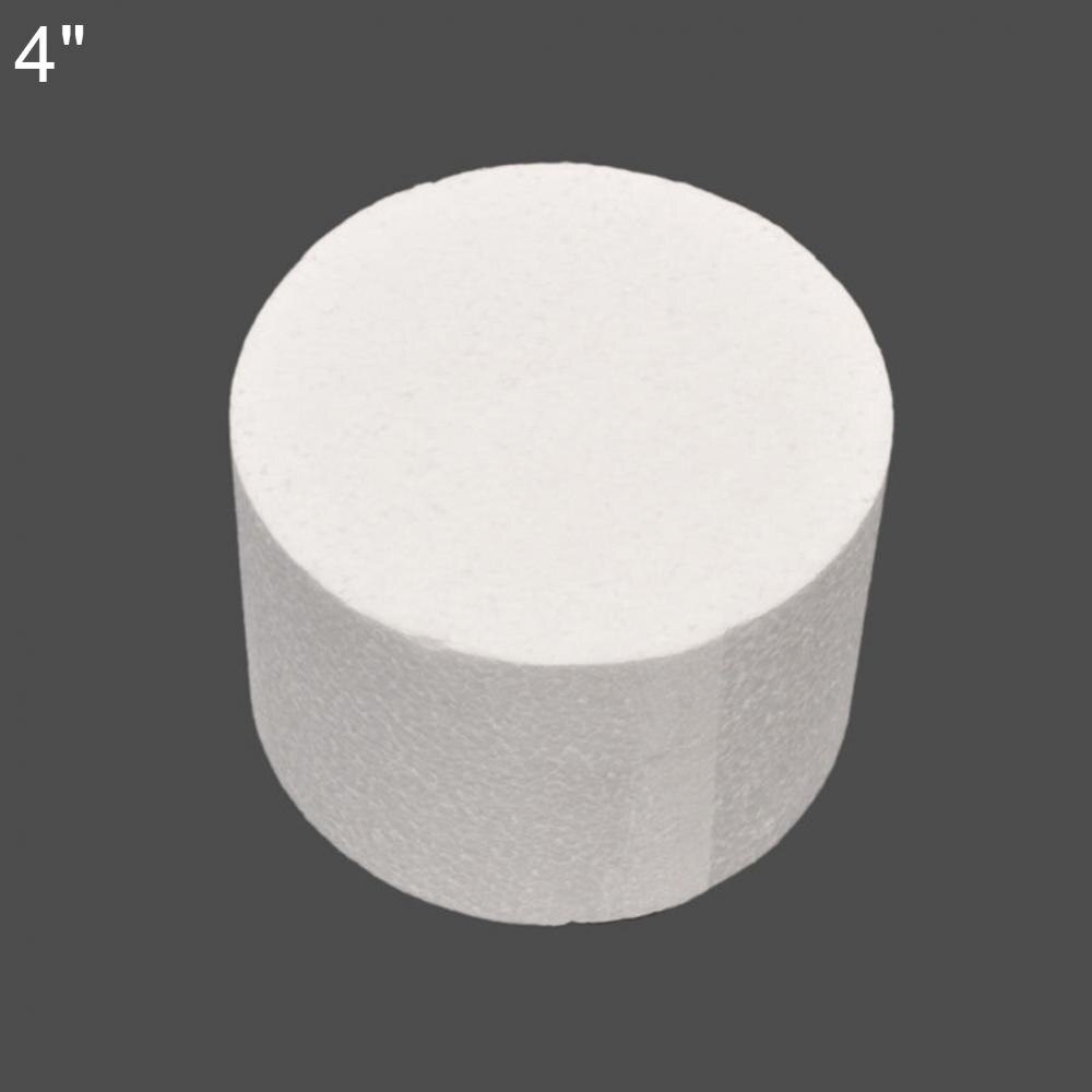 4/6/8 tommer fest diy kage skumform sugarcraft dummy patrice model polystyren styrofoam form rund køkkentilbehør: Diameter 10cm