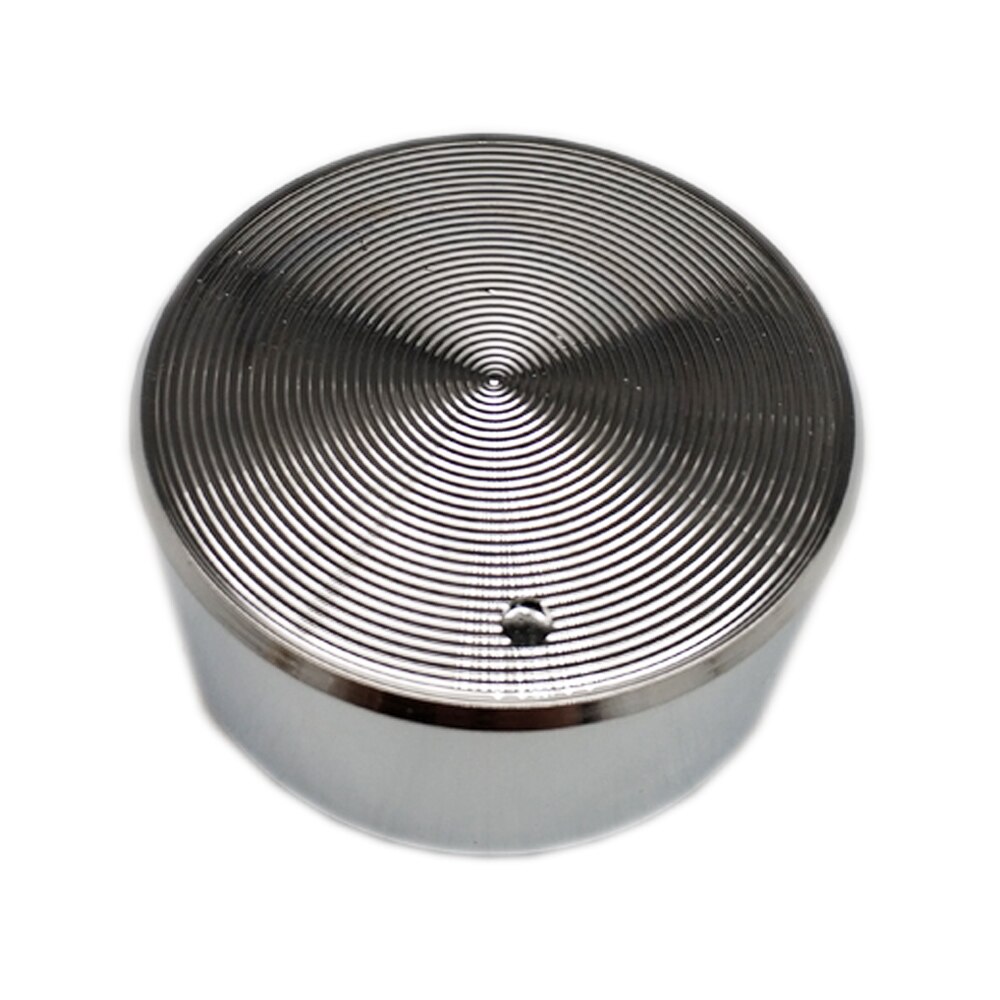 4PCS Rotary switch gas stove parts gas stove knob zinc alloy round knob with chrome plating for gas stove