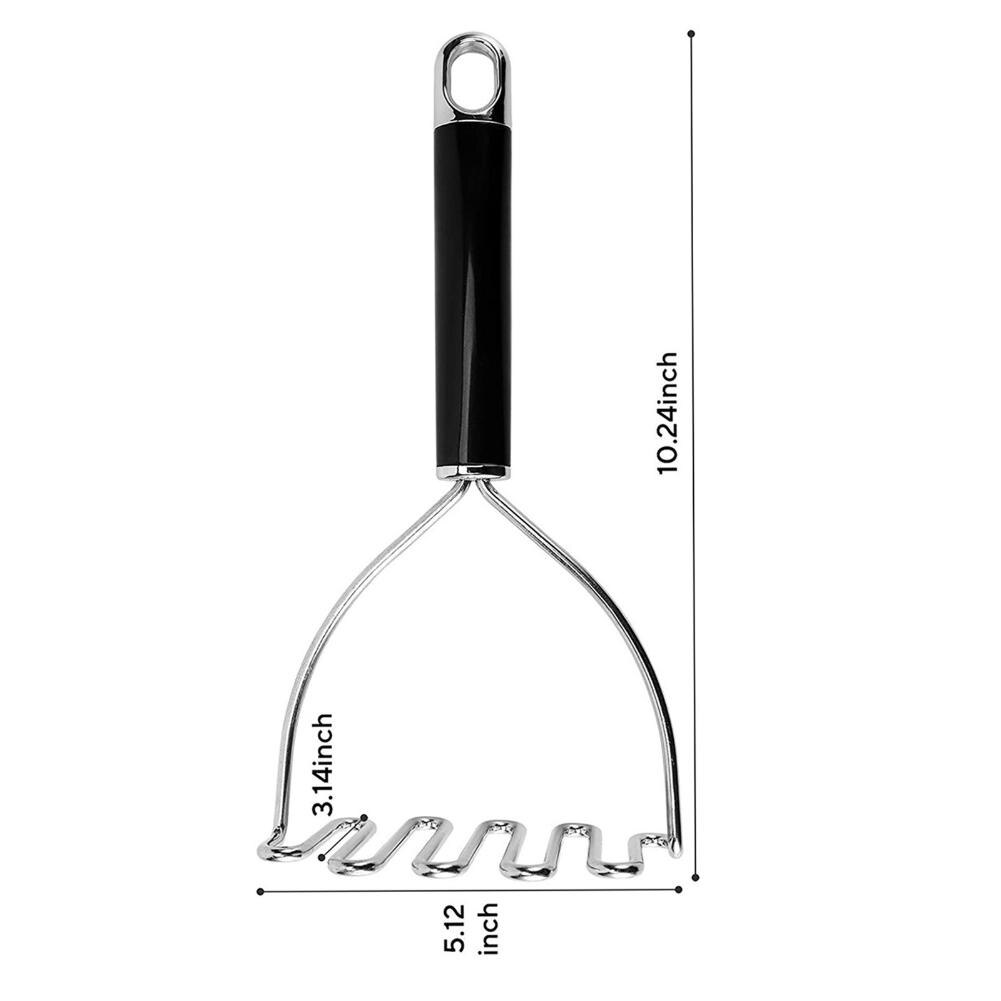 Stainless Steel Wave Potato Mashers Vegetable Fruit Cutter Crusher Baby Food Pumpkin Press Mud Kitchen Cooking Accessories