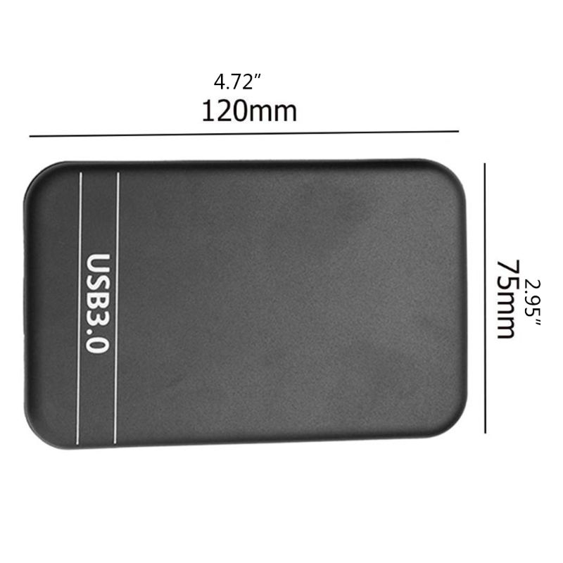 2.5 Inch SATA to USB 3.0 HDD SSD Case Hard Drive Enclosure External Mobile Box