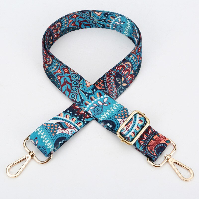 1PC National Style Long Shoulder Strap DIY Adjustable Crossbody Bag Shoulder Bags Decoration Belt Straps: 2
