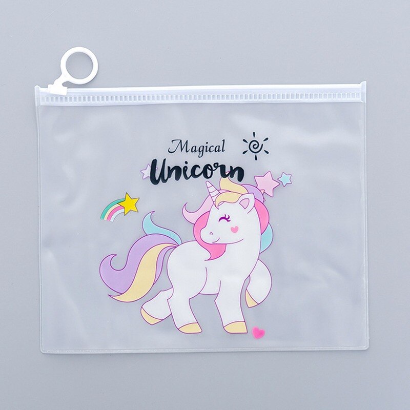 Einhorn Transparente Kosmetische Taschen Weibliche Mädchen Reisen Lässige Toilettenartikel Bausatz Wasserdichte Tragbare machen-hoch Tasche Lagerung Kasten: 1