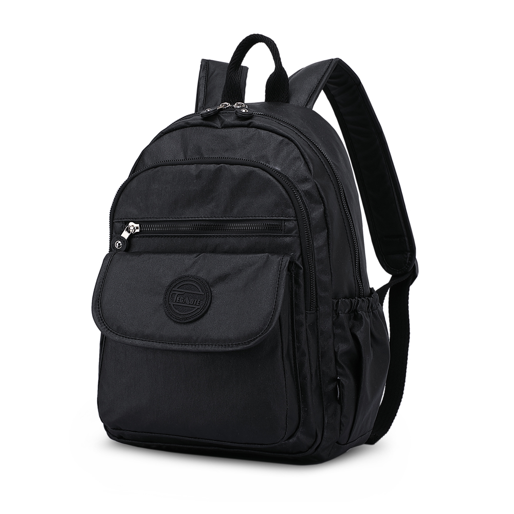 TEGAOTE – petit Sac à Dos pour femmes, pour adolescentes, Mini sacoche décontractée en Nylon, étanche: Black