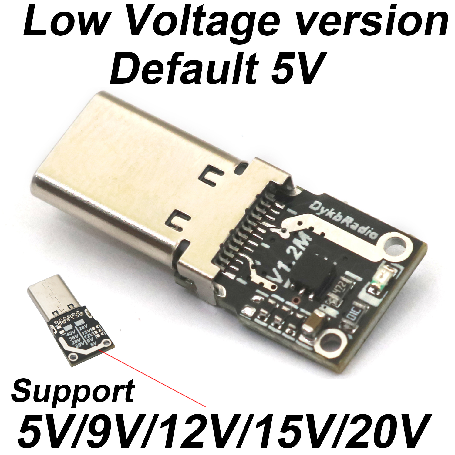 140W 5A USB TYPE-C PD Decoy QC PD3.1 Voltage Trigg... – Grandado