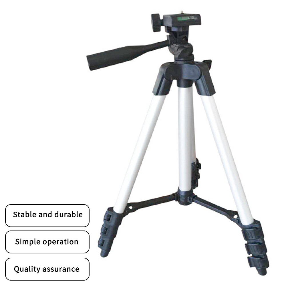 65/110CM alliage d'aluminium télescopique triangle support pour téléphone intelligent 360 ° caméra vidéo Action caméras en plein air tir en direct