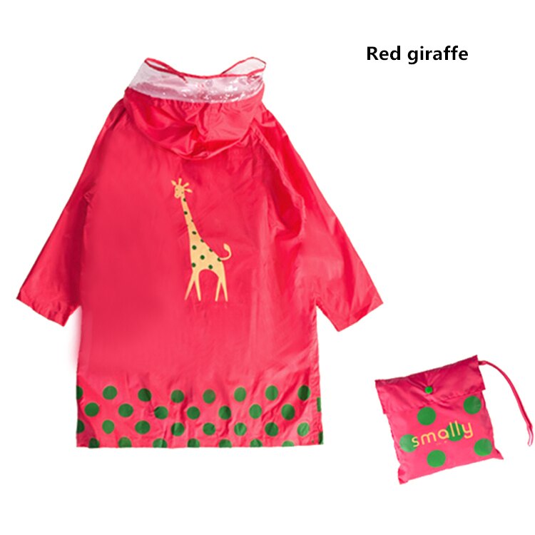 Keconutbear barn regnfrakk ugjennomtrengelig ekte jenter regntøy tur regnfrakk barn regnfrakk baby regndress: Rød / Xl