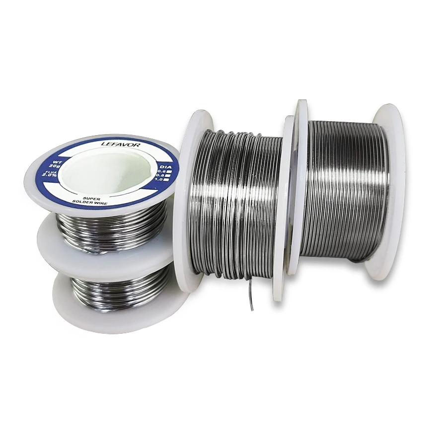 0.8mm 1.0mm 20g 50g 100g lödtenn tråd tenn smält kolofonium kärna lödning lödtråd rulle no-clean flussmedel 2.0%