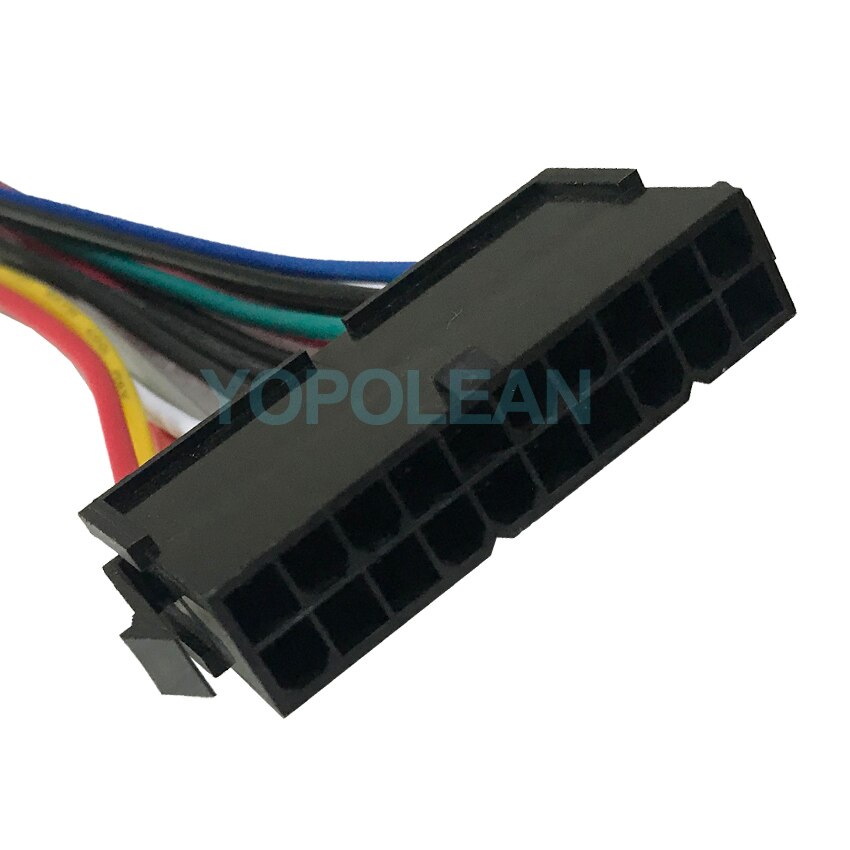 20Pin Atx Naar 2x Poort 6Pin Op Psu Converter Power Cable Koord Voor 286 386 486 586 Oude Computer