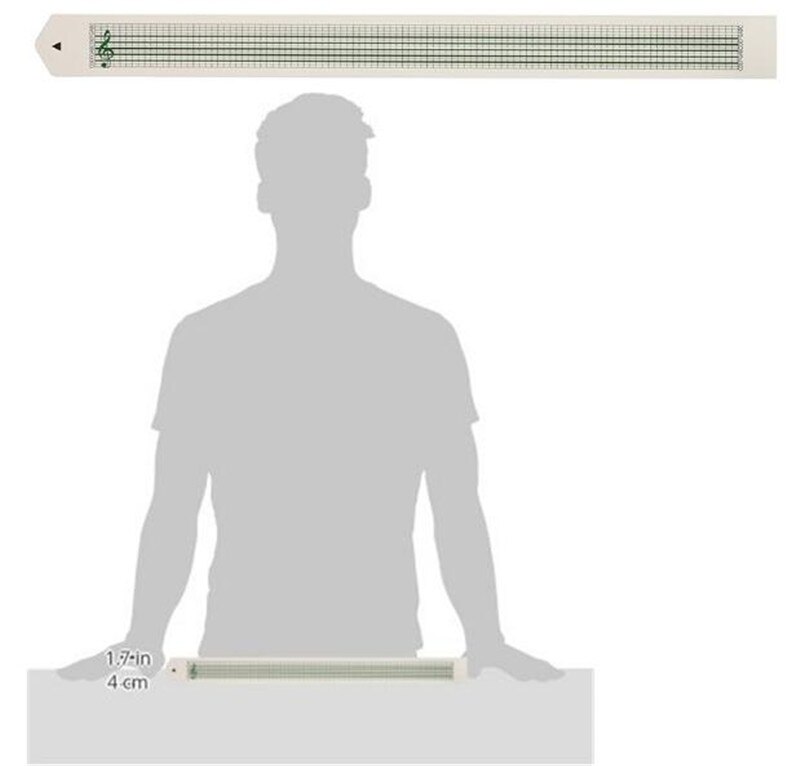 15 Note Make Your Own Music Box Punched Paper Strip: 10 PCS blank paper