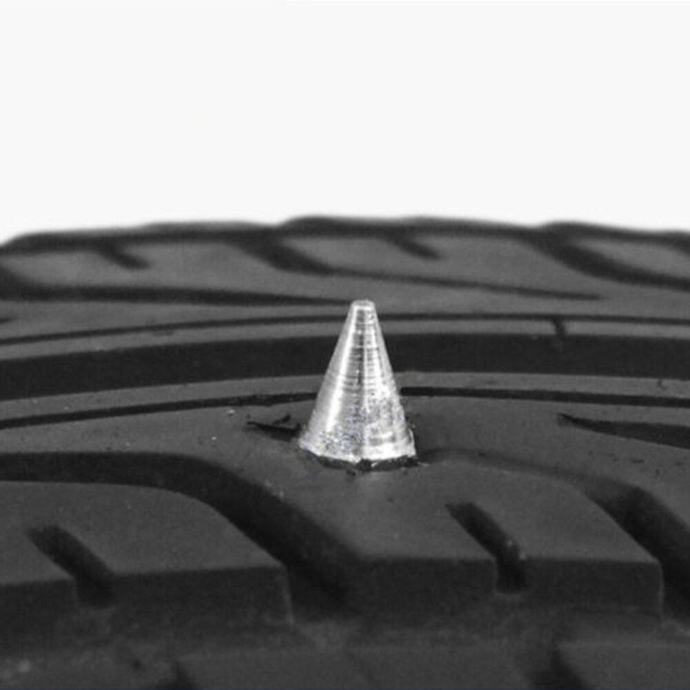 50pcs Motorbike Vehicle Chains Metal Trim Screw Tire Studs Anti Slip Accessories Wheel Off Road Nail Snow Spike Car Motorcycle