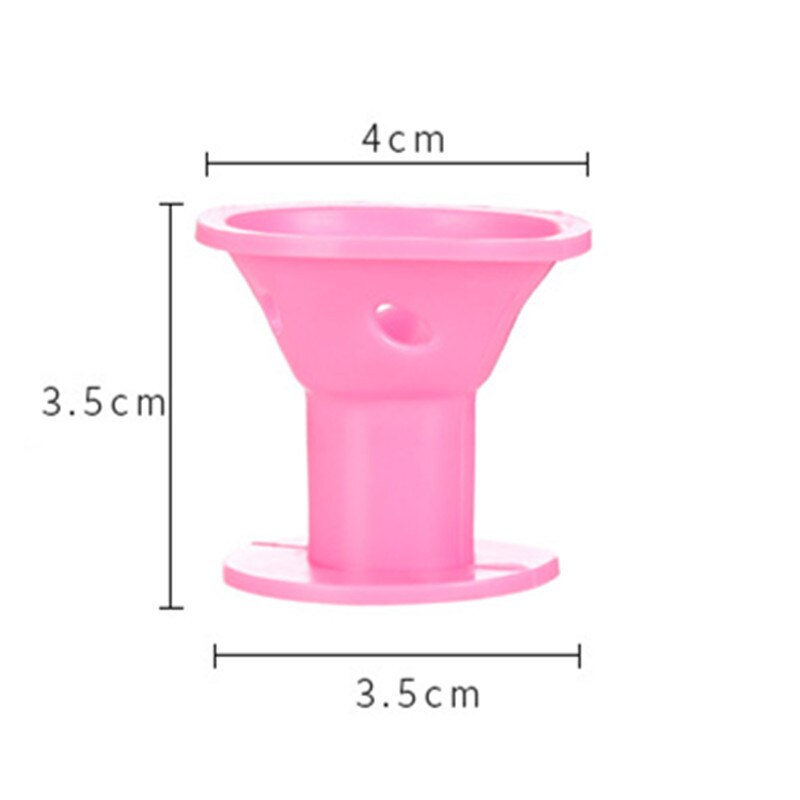 40 pz/impostato gomma morbida silicone bigodino di capelli intrecciare bigodini bigodino di capelli nessun calore capelli messa in piega strumento fai da te trucco giocattoli per le ragazze