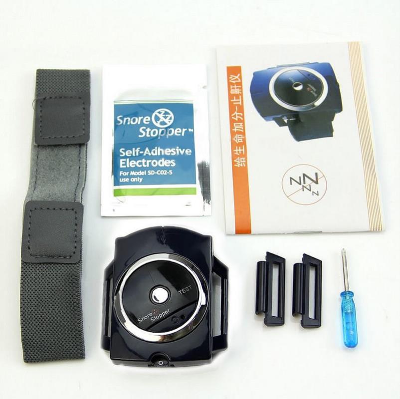 1pc Anti ronquidos anulador de ronquidos pulsera bloqueador tapón infrarrojo Anti Ronflement Anti Ronco ayuda Anti Snurk para la salud dormir