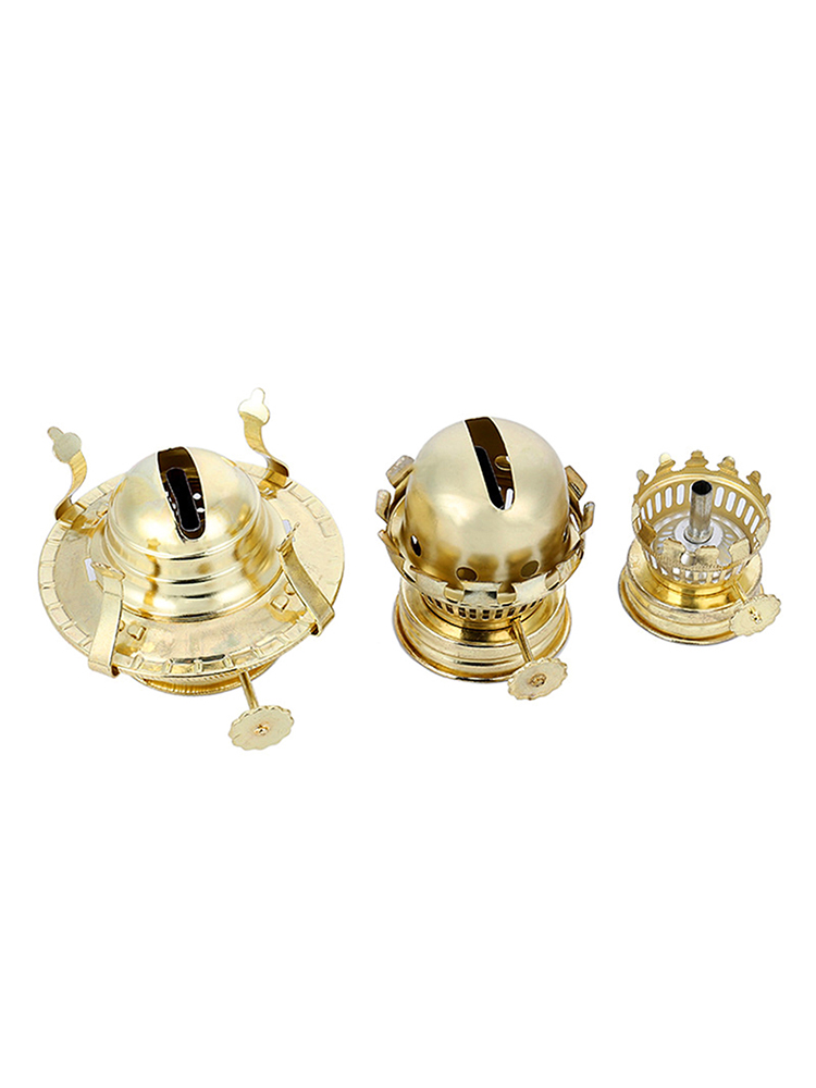 Lamp Olie Brander Kerosine Onderdelen Lont Antieke Wieken Houder Brandende Lampsaccessory Schoorsteen Kaars Light Jar
