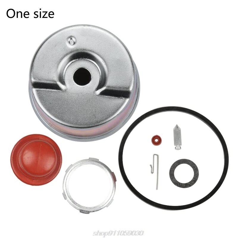 Carburetor Float Bowl + Needle Seat Kit + Primer Bulb for Tecumseh 631867 631021B 631021A 631021 36045A D15 20