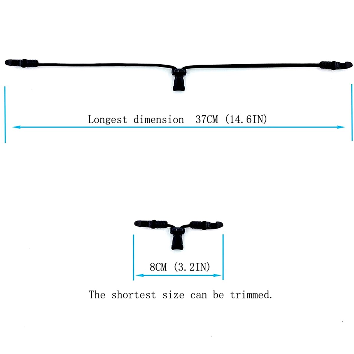 Mask Extender, Face Mask Holder, Anti-Slip Mask Buckle Strap，Mask Ear Rope Extenders Adjustment Buckle: 1pcs