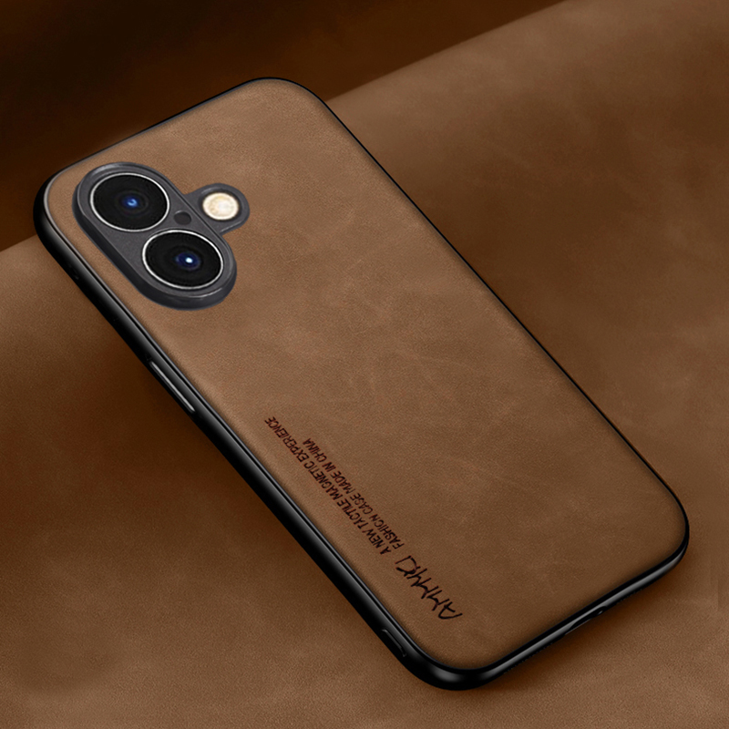 Eenvoudig patroon Zachte lederen hoes voor Apple Iphone 17 Pro Max TPU Siliconen bumperhoes voor Apple Iphone 17 Air Case