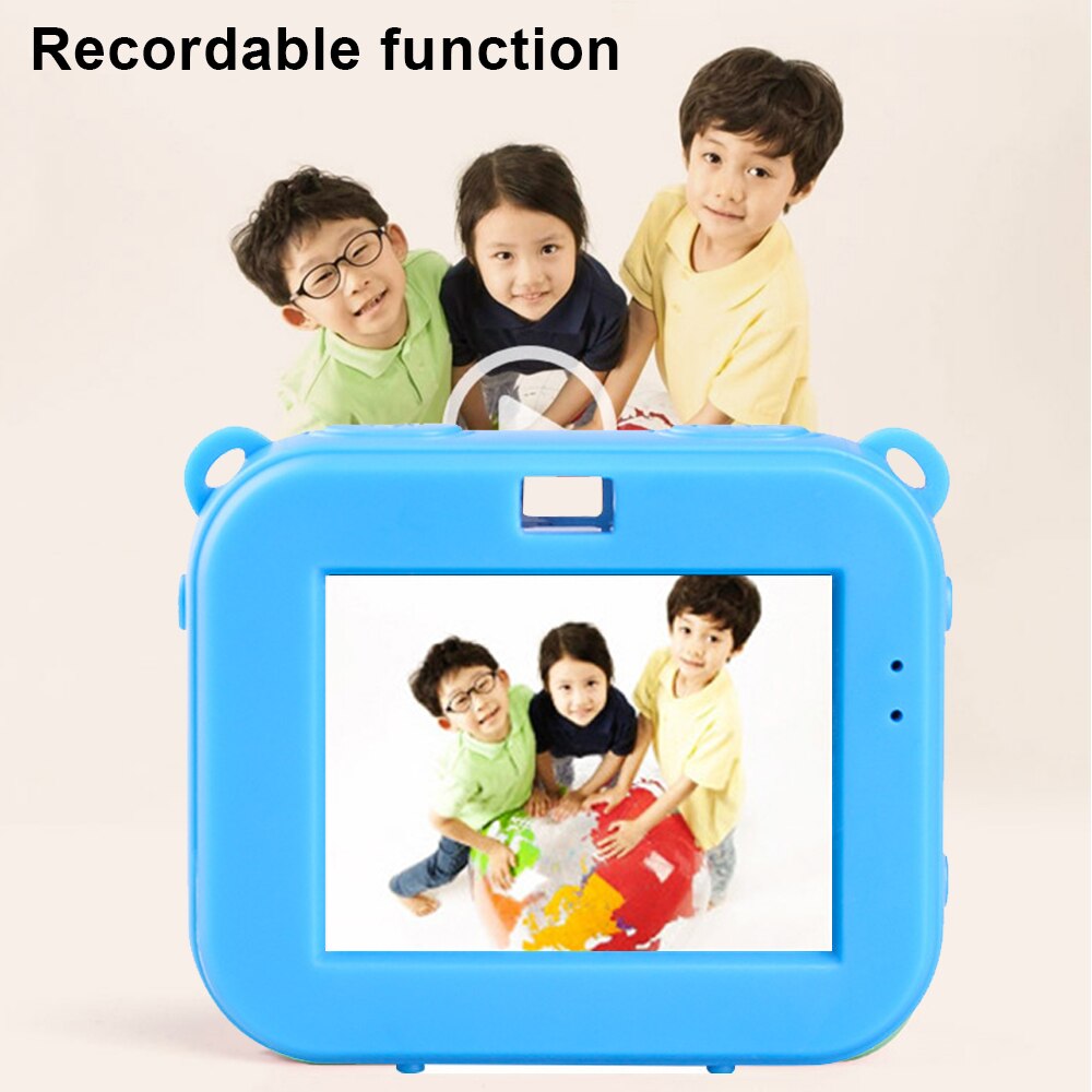 Capsaver fotocamera per bambini 1080P telecamera sportiva supporto impermeabile TF Card 1600M pixel con schermo da 2 pollici per foto Video portatile