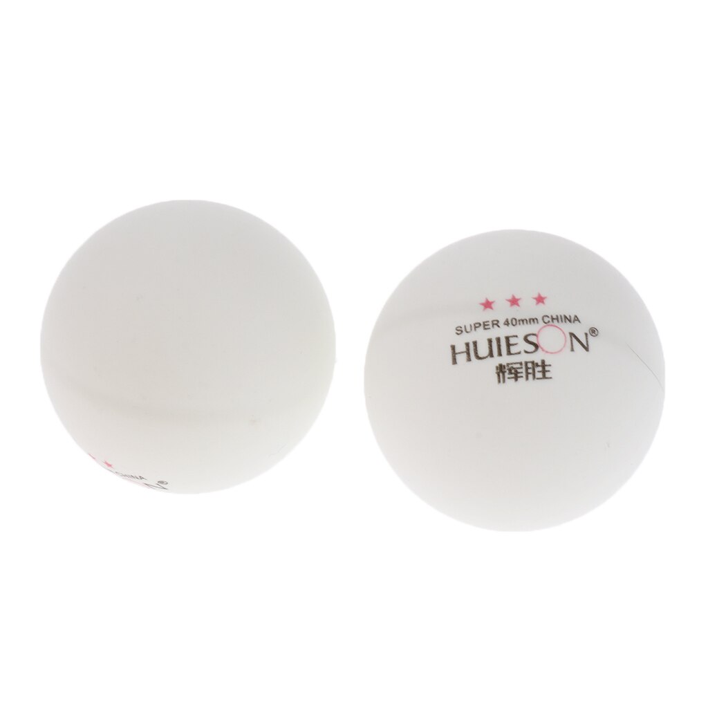 100 Stck 40mm Prämie 3 Sterne Tischtennis Bälle Klingeln Pong Ball Weiß Orange Praxis Ausbildung Ball Kunststoff Tischtennis Ball