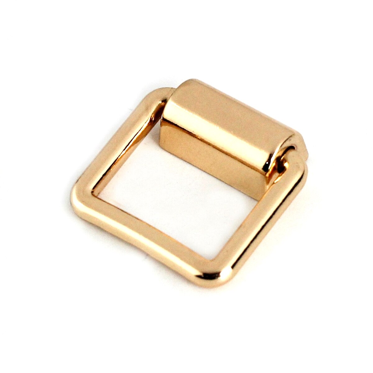 1 stücke Metall schwenken Rechteck Ring Tasche Seite Aufhänger Haken mit Schrauben für Leder Handwerk Tasche Gurt Gürtel Griff Schulter gurtband: Ich würde 16mm / hell Gold